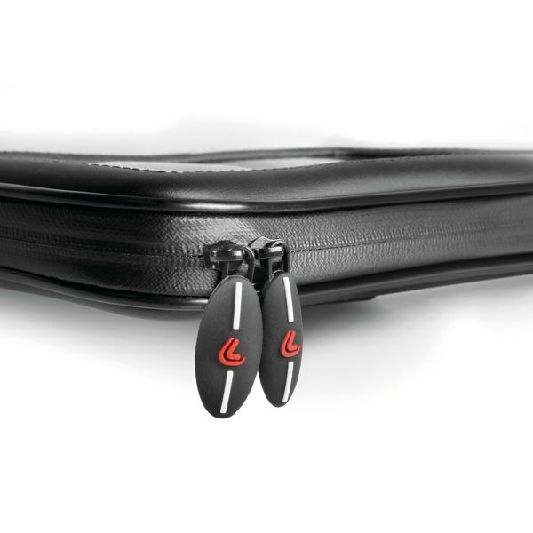 Lampa Support de téléphone scooter - Résistant aux éclaboussures - Fixation posurur rétroviseur et pare-brise - Noir