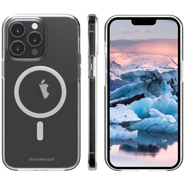 dbramante1928 ﻿Coque arrière Iceland Pro avec MagSafe Apple iPhone 14 Pro Max - Transparent