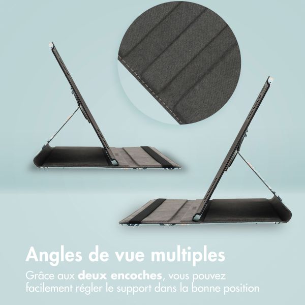 imoshion Coque tablette Design rotatif à 360° Lenovo Tab M10 5G - Flowers