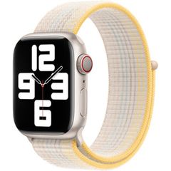 Apple Bracelet Sport Loop Apple Watch Series 1 t/m 11 / SE / Ultra (44/45/46/49 mm) - Starlight Colour