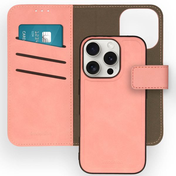 imoshion Etui de télephone luxe 2-en-1 amovible Apple iPhone 16 Pro - Rose
