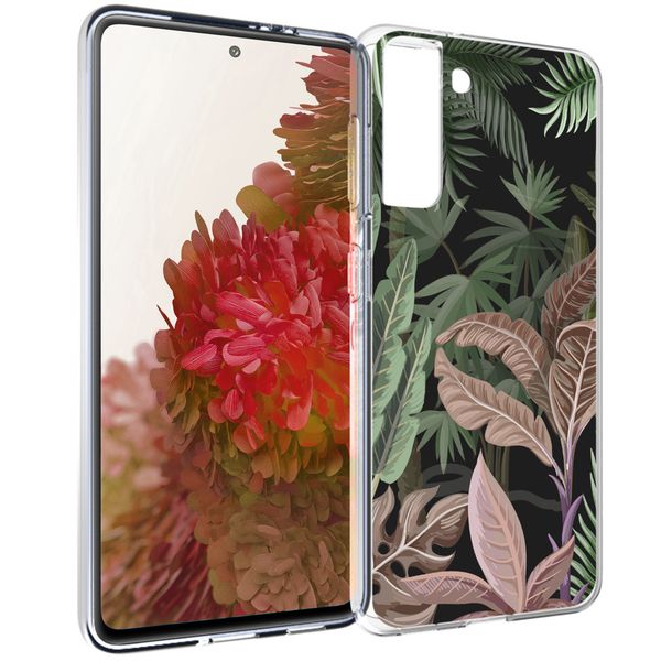 imoshion Coque Design Samsung Galaxy S21 - Dark Jungle