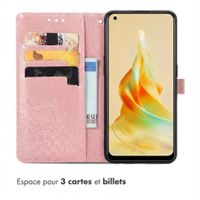 imoshion Etui de télephone Mandala Oppo Reno 8 T (4G) - Rose Doré