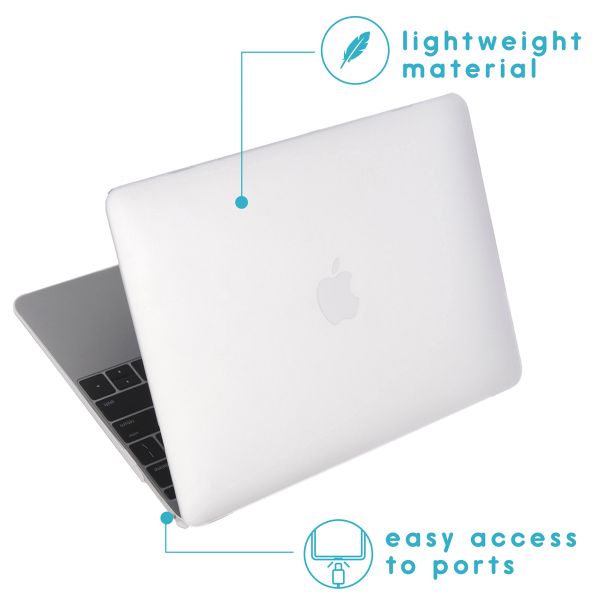 imoshion Coque Laptop MacBook Air 13 pouces (2018-2020) - A1932 / A2179 / A2337 - Transparent