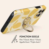 Burga Ringholder Gold - Bague téléphone - Lemon Tart