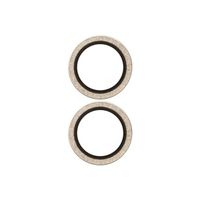 PanzerGlass Protection Caméra Hoops Optic Rings Apple iPhone 17 - Or Pailleté