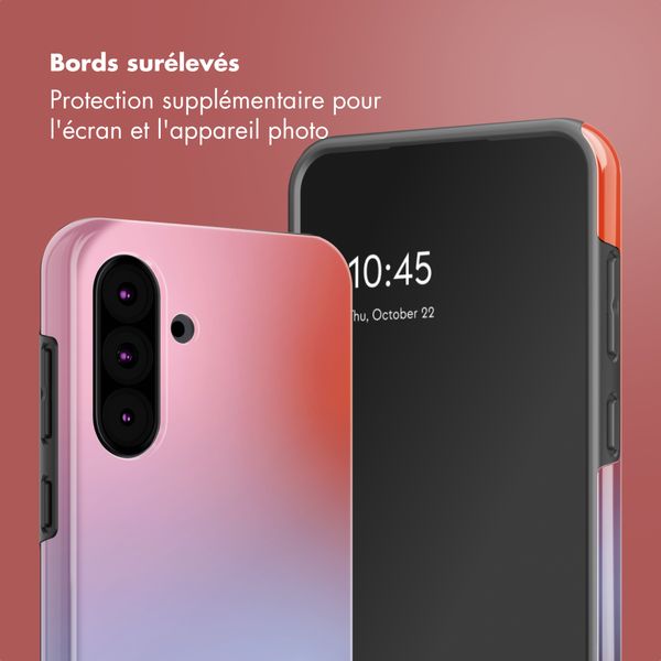 Selencia Coque arrière Vivid Samsung Galaxy A36 / A56 - Gradient Soft Blush