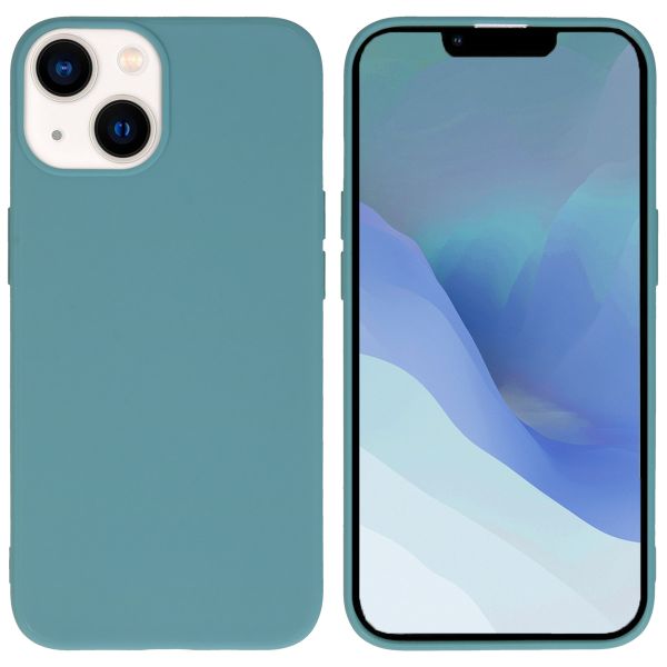 imoshion Coque Couleur iPhone 14 - Vert foncé