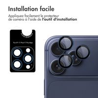 imoshion Protection d'objectif d'appareil photo (pack de 2) Apple iPhone 17 Pro / 17 Pro Max - Bleu Foncé