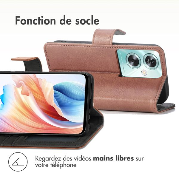imoshion Étui de télephone portefeuille OnePlus Nord N30 SE - Marron