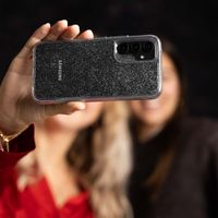 imoshion Coque arrière transparente Pailletée Samsung Galaxy A15 (5G/4G) - Argent