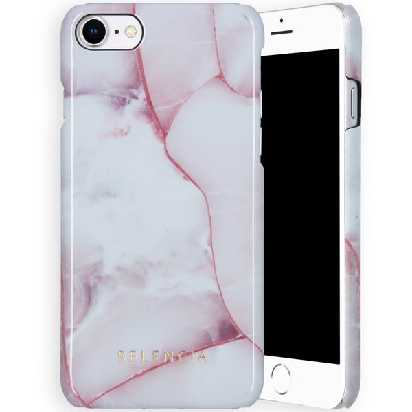 Selencia Coque Maya Fashion iPhone SE (2022 / 2020) / 8 / 7 / 6(s) - Quartz Rose