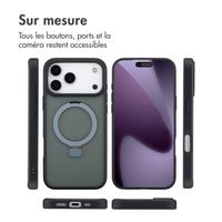 Accezz Coque Ring Stand avec MagSafe Apple iPhone 17 Pro - Noir