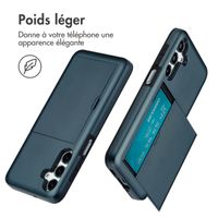 imoshion Coque arrière avec porte-cartes Samsung Galaxy A16 - Bleu foncé
