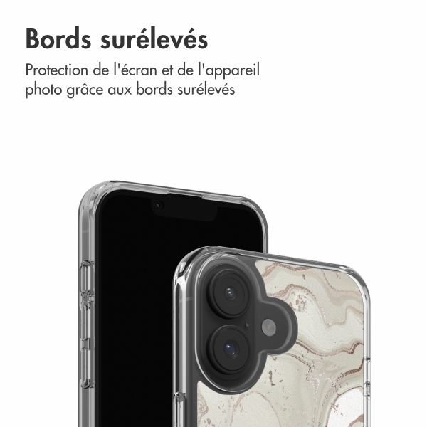 imoshion Coque Design Apple iPhone 17 - Sandy Marble