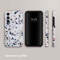 Selencia Coque arrière Vivid Samsung Galaxy A35 - Chic Terazzo