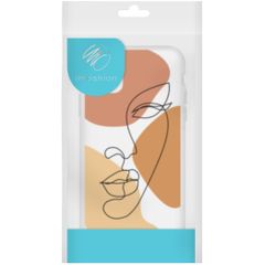 imoshion Coque Design Samsung Galaxy A52(s) (5G/4G) - Line Art Color Face