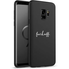 imoshion Coque Design Samsung Galaxy S9 - Fuck Off - Noir