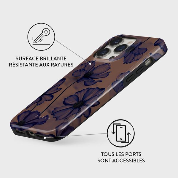 Burga Coque arrière Tough iPhone 14 Pro - Velvet Night