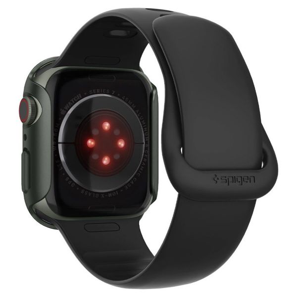 Spigen Thin Fit™ Case Apple Watch Series 7 / 8 / 9 - 45 mm - Vert