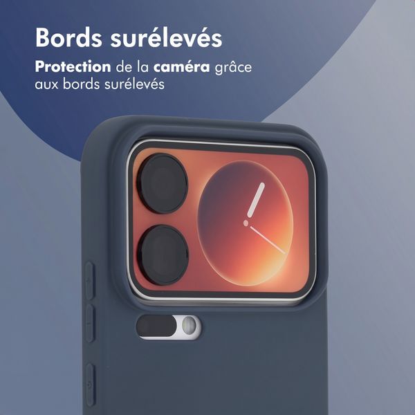 imoshion Coque Couleur Xiaomi 17 Pro Max - Bleu foncé