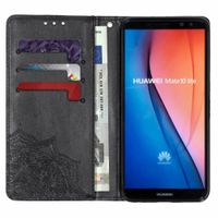 Etui de téléphone portefeuille Mandala Huawei Mate 10 Lite