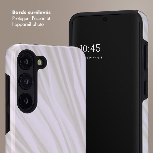 Selencia Coque arrière Vivid Samsung Galaxy S23 - Nature Light Brown