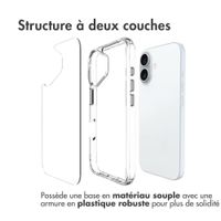 imoshion Coque Rugged Air Apple iPhone 16 - Transparent
