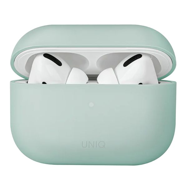 Uniq Coque silicone Lino Hybrid Apple AirPods Pro 2 - Mint Green