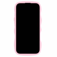 Holdit Coque Wavy iPhone 16 Pro Max - Pink / Transparent