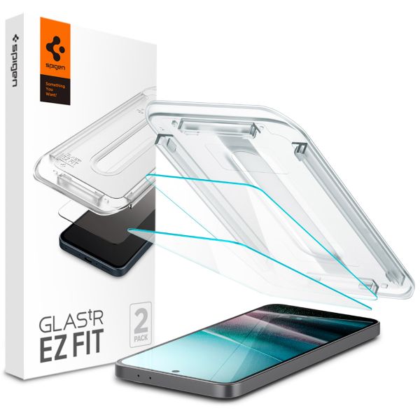 Spigen Protection d'écran en verre trempé GLAStR Fit 2 Paquets + Applicator Samsung Galaxy A36