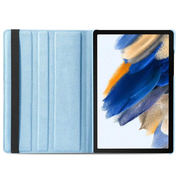 imoshion Coque tablette rotatif à 360° Galaxy Tab A8 - Bleu clair