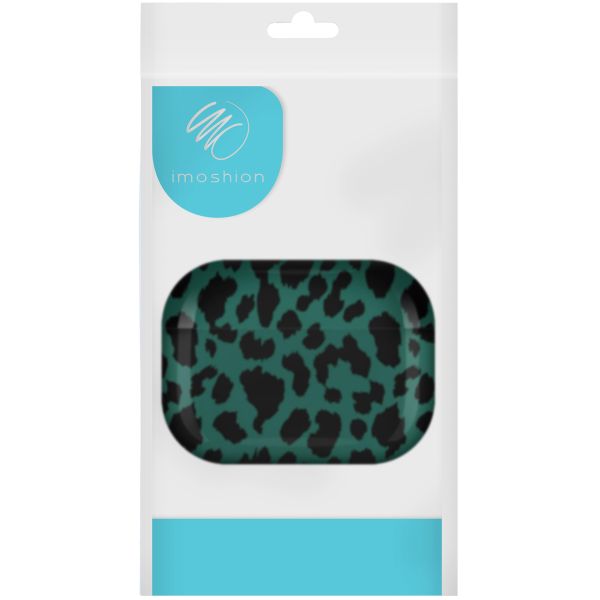 imoshion Coque Hardcover Design AirPods Pro - Green Leopard