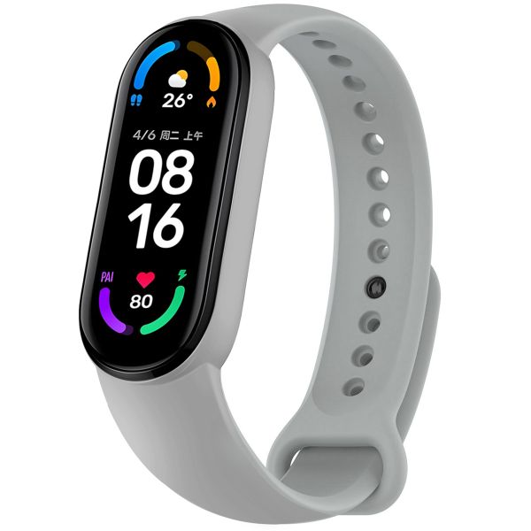 imoshion Bracelet en silicone Xiaomi Mi Band 5 / 6 - Gris