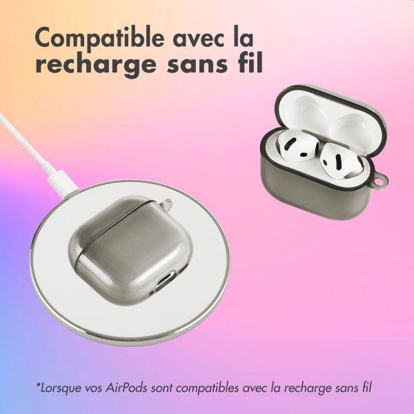 imoshion Coque Néon Apple AirPods 4 - Noir