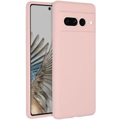 Accezz Coque Liquid Silicone Google Pixel 7 Pro - Rose