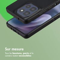 imoshion Coque Couleur Motorola Moto G86 Power - Noir