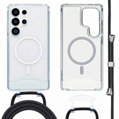 imoshion Coque MagSafe avec cordon amovible Samsung Galaxy S24 Ultra / S25 Ultra - Transparent