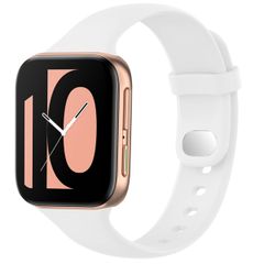 imoshion Bracelet sport en silicone Oppo Watch 46 mm - Blanc