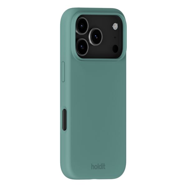 Holdit Coque Silicone Apple iPhone 17 Pro - Moss Green
