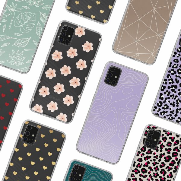 imoshion Coque Design Samsung Galaxy A51 - Floral Peach