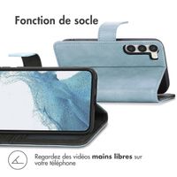 imoshion Étui de télephone portefeuille Samsung Galaxy S23 - Bleu clair