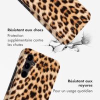 Selencia Coque arrière Vivid Samsung Galaxy S25 FE - Wild Leo