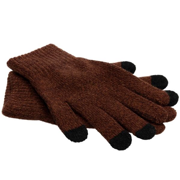 imoshion Gants bruns pour écran tactile