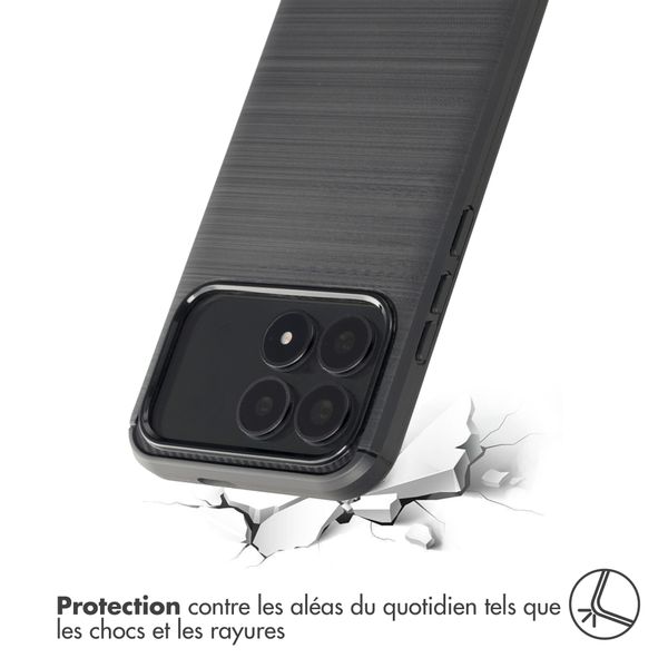 imoshion Coque Brushed Xiaomi Poco F8 Pro - Noir