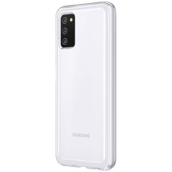 Samsung Original Coque Silicone Clear Galaxy A03s - Transparent