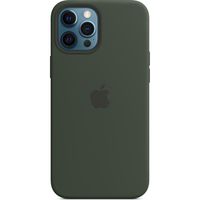 Apple Coque en silicone MagSafe Apple iPhone 12 Pro Max - Cypress Green