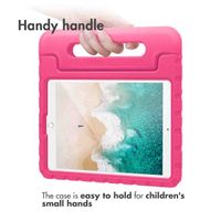 Accezz Coque kidsproof avec poignée Apple iPad 9 (2021) 10.2 pouces / iPad 8 (2020) 10.2 pouces / iPad 7 (2019) 10.2 pouces - Rose