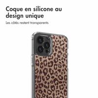 imoshion Coque Design Apple iPhone 12 (Pro) - Leopard Mood