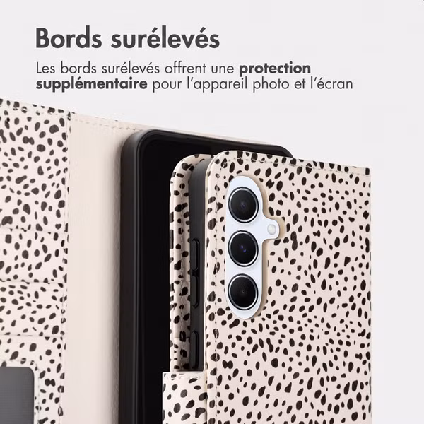 imoshion Étui de télephone portefeuille Design Samsung Galaxy A56 - Desert Dots